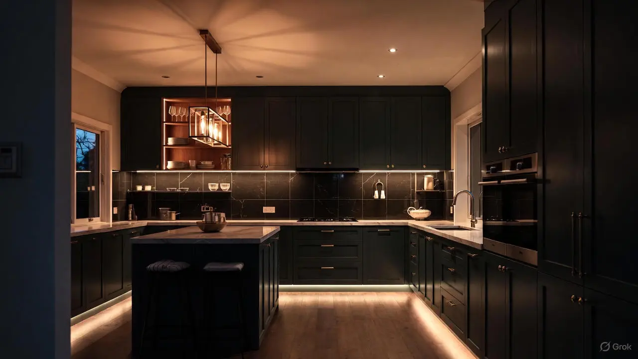 How to Use Moody Colours in Your Melbourne Kitchen Without Making Costly Mistakes