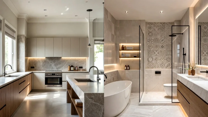 Kitchen vs. Bathroom Renovation What Adds More Value to Your Home in Melbourne