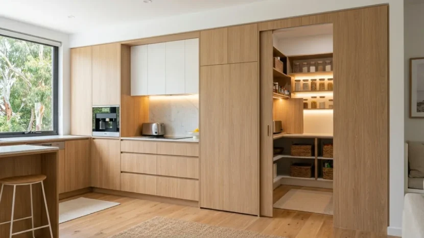 Walk-In Pantry Melbourne Kitchens: Why Every Home Is Adding This Luxury Upgrade
