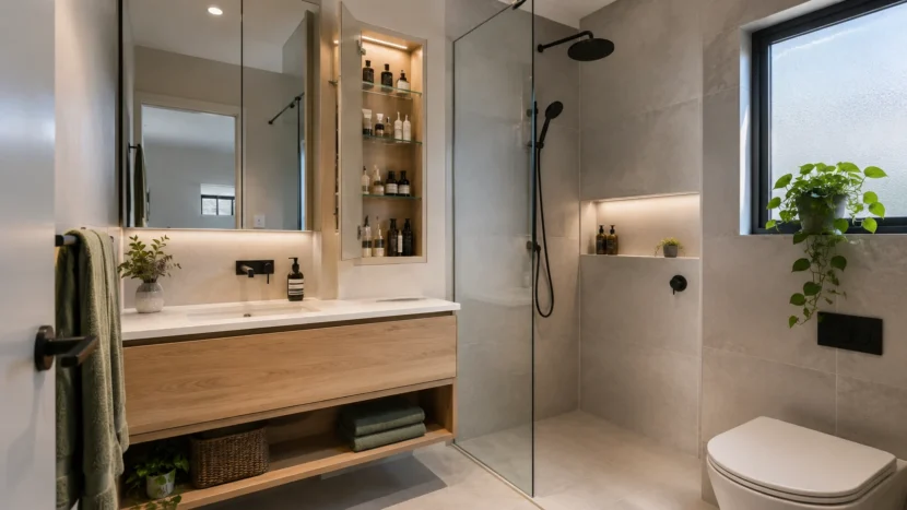 Space-Saving Bathroom Ideas That Actually Work